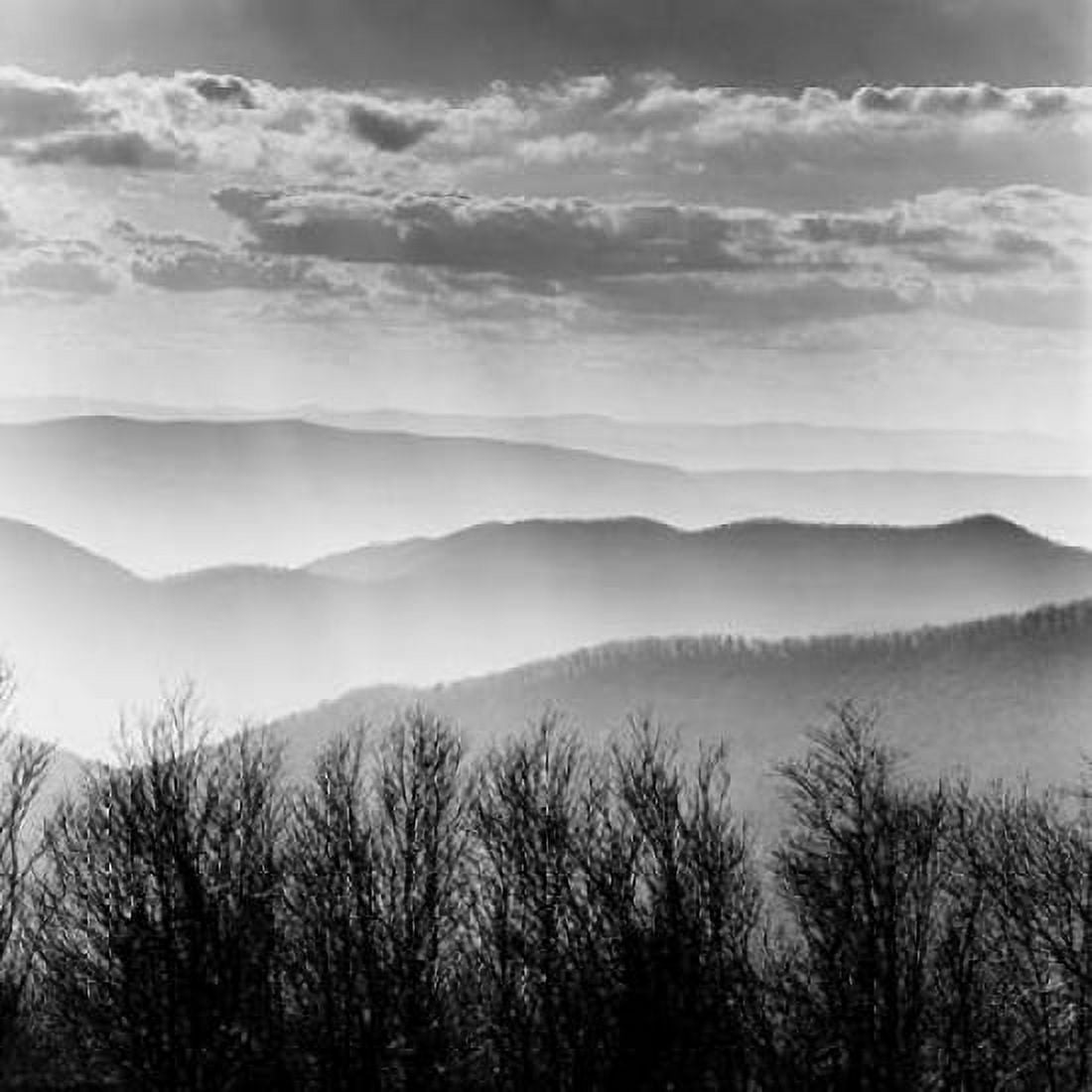 Posterazzi Misty Mountains Canvas Art - PhotoINC Studio (24 x 24)