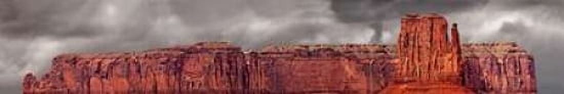 Posterazzi Moab Pano Canvas Art - John Stalowy (12 x 36)