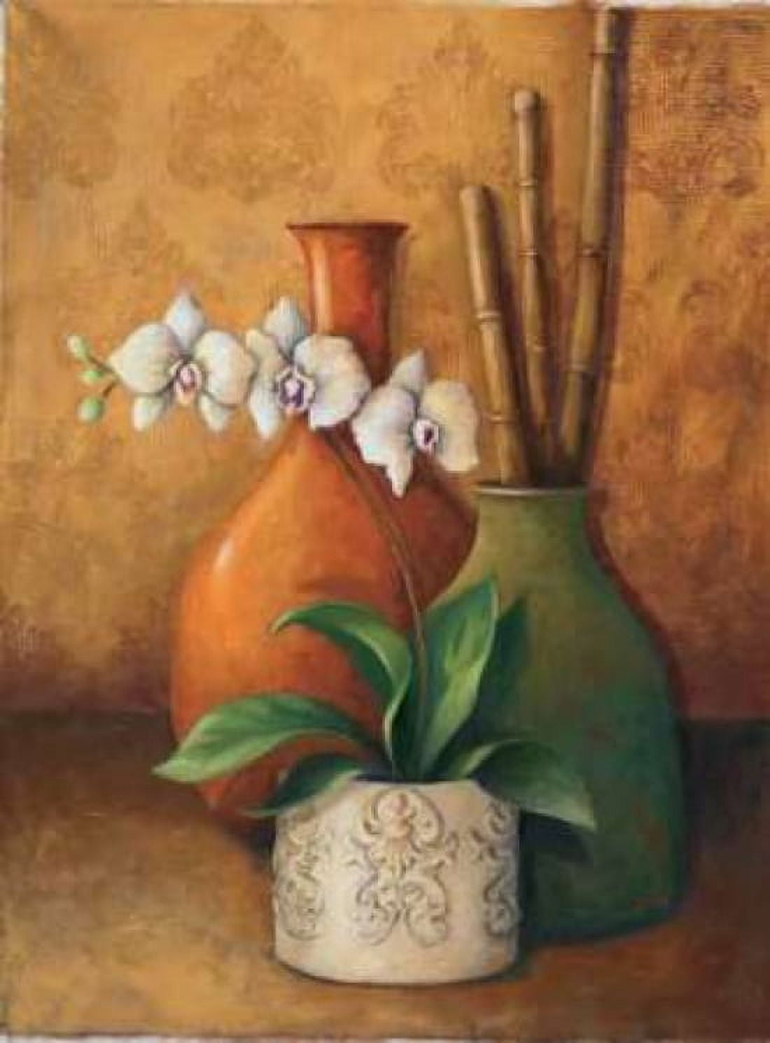 Posterazzi Modern Orchid II Canvas Art - 3 Bamboo Studio (18 x 24)