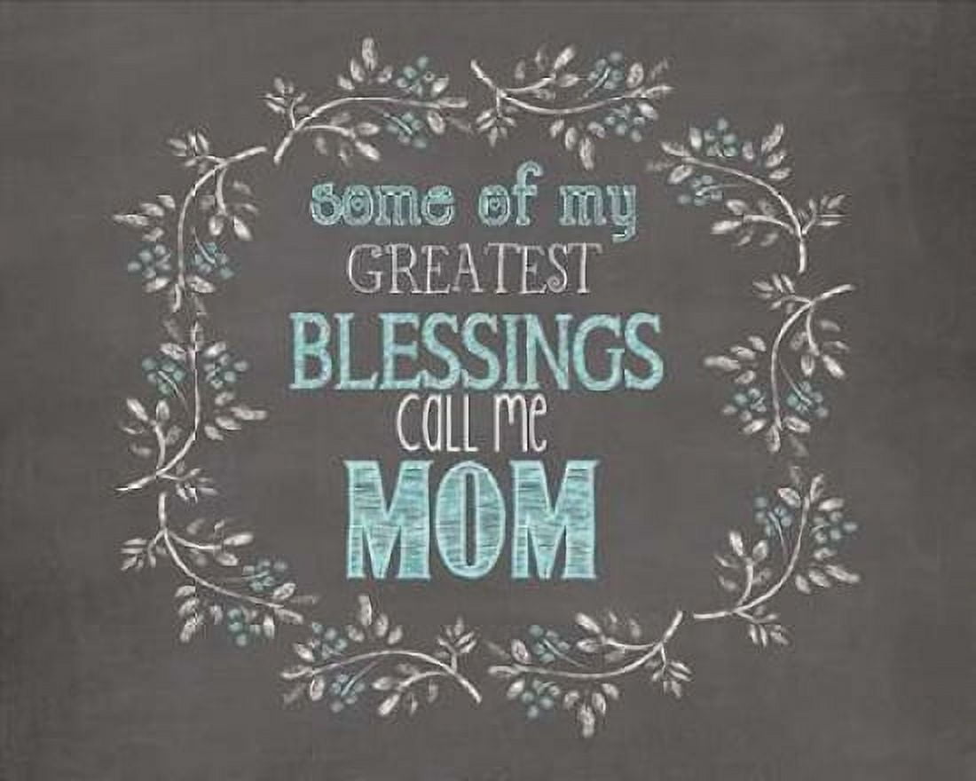 Posterazzi Moms Blessings Canvas Art - Jo Moulton (24 x 30)