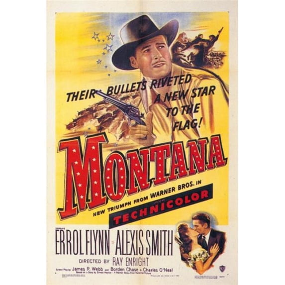 Posterazzi Montana Movie Poster - 27 x 40 in.