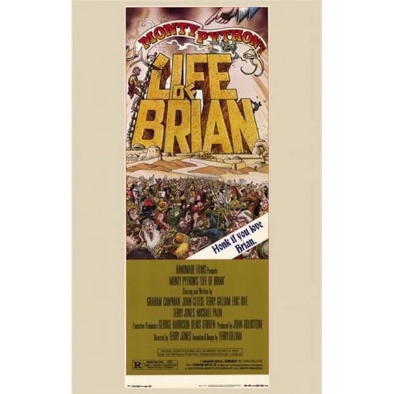 Posterazzi  Monty Pythons Life of Brian Movie Poster - 11 x 17 in.