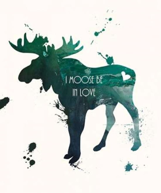 Posterazzi Moose Canvas Art - Anna Quach (20 x 24)