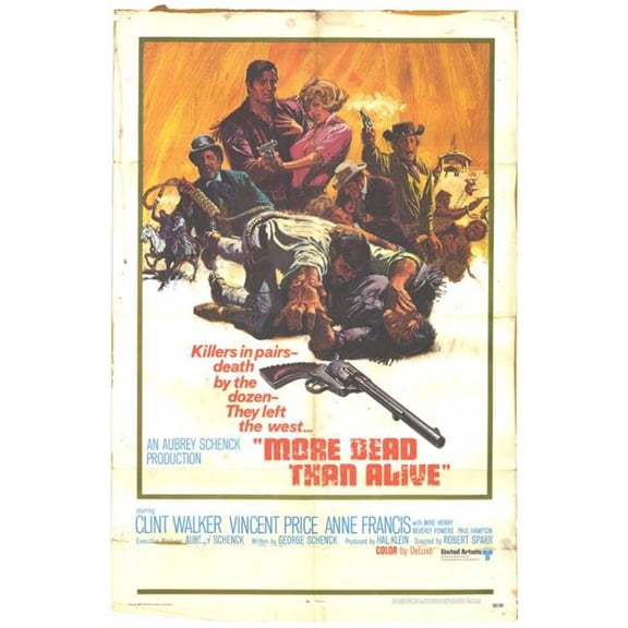Posterazzi  More Dead Than Alive Movie Poster - 27 x 40 in.