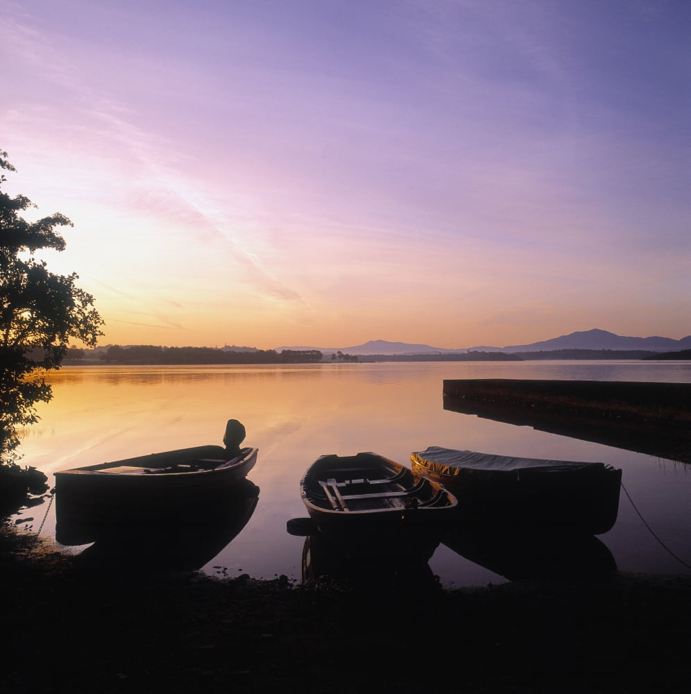 Posterazzi Morning Over Lough Leane Killarney Co Kerry Ireland Canvas Art - The Irish Image Collection  Design Pics (24 x 24)