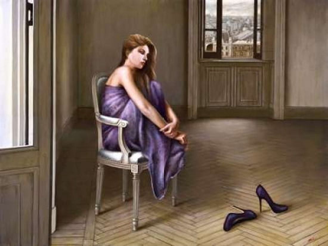 Posterazzi Morning in Paris Canvas Art - John Silver (22 x 28)