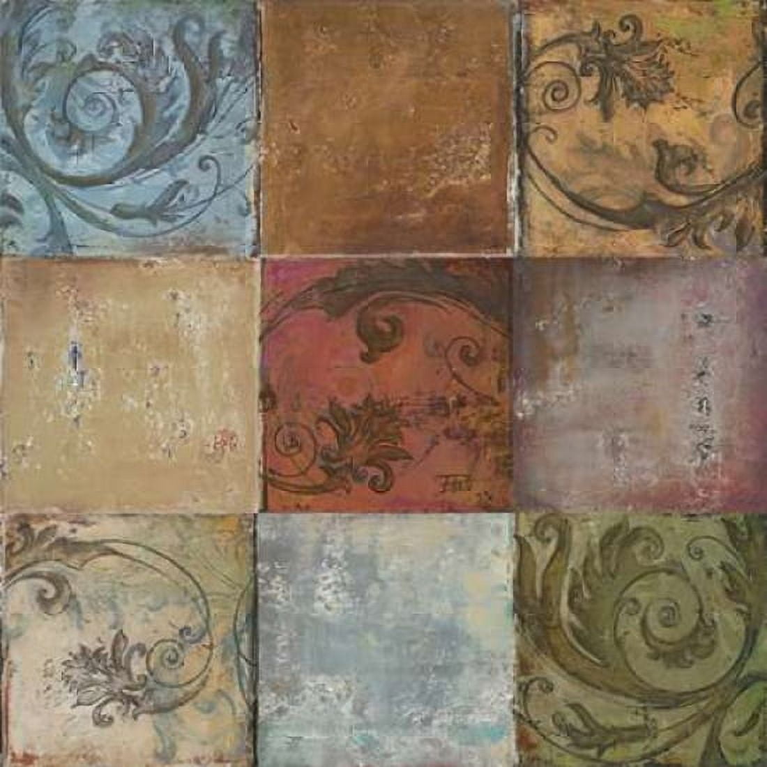 Posterazzi Moroccan Patch II Canvas Art - Patricia Pinto (24 x 24)