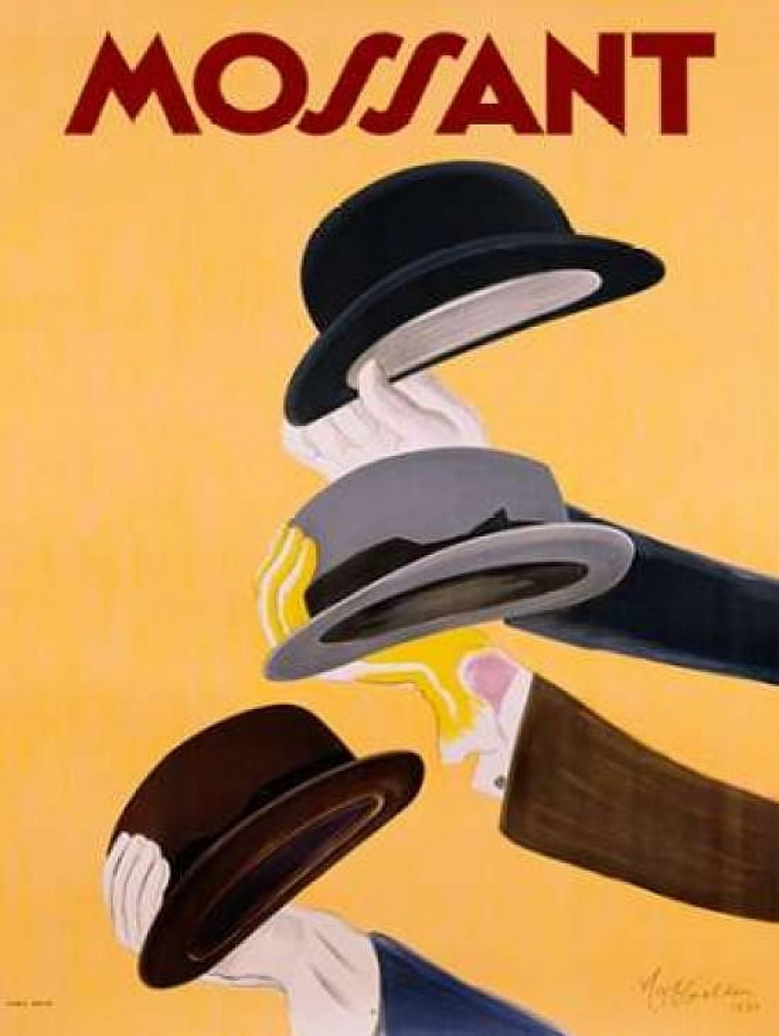 Posterazzi Mossant 1938 Canvas Art - Leonetto Cappiello (22 x 28)