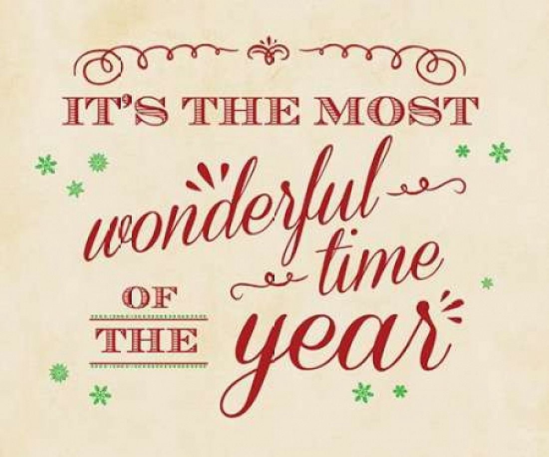 Posterazzi Most Wonderful Time Cr??me Canvas Art - Longfellow Designs (20 x 24)