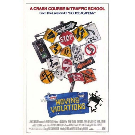 Posterazzi Moving Violations Movie Poster - 27 x 40 in.