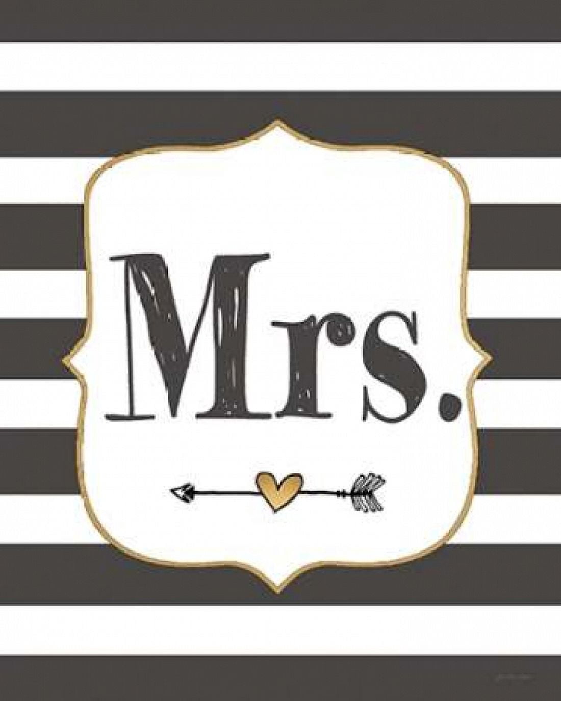 Posterazzi Mrs Canvas Art - Jo Moulton (24 x 30)