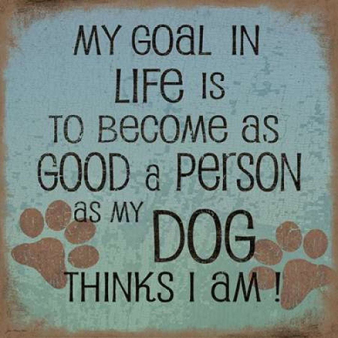 Posterazzi My Dog Canvas Art - Jo Moulton (24 x 24)