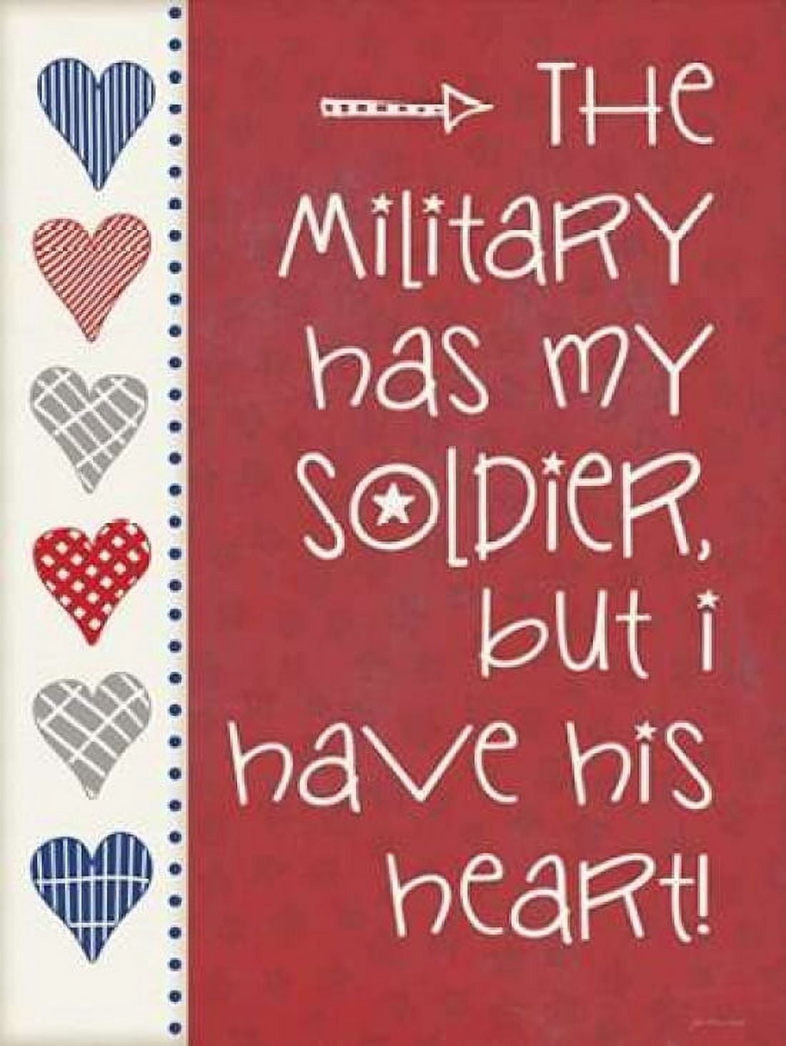 Posterazzi My Soldier Canvas Art - Jo Moulton (18 x 24)