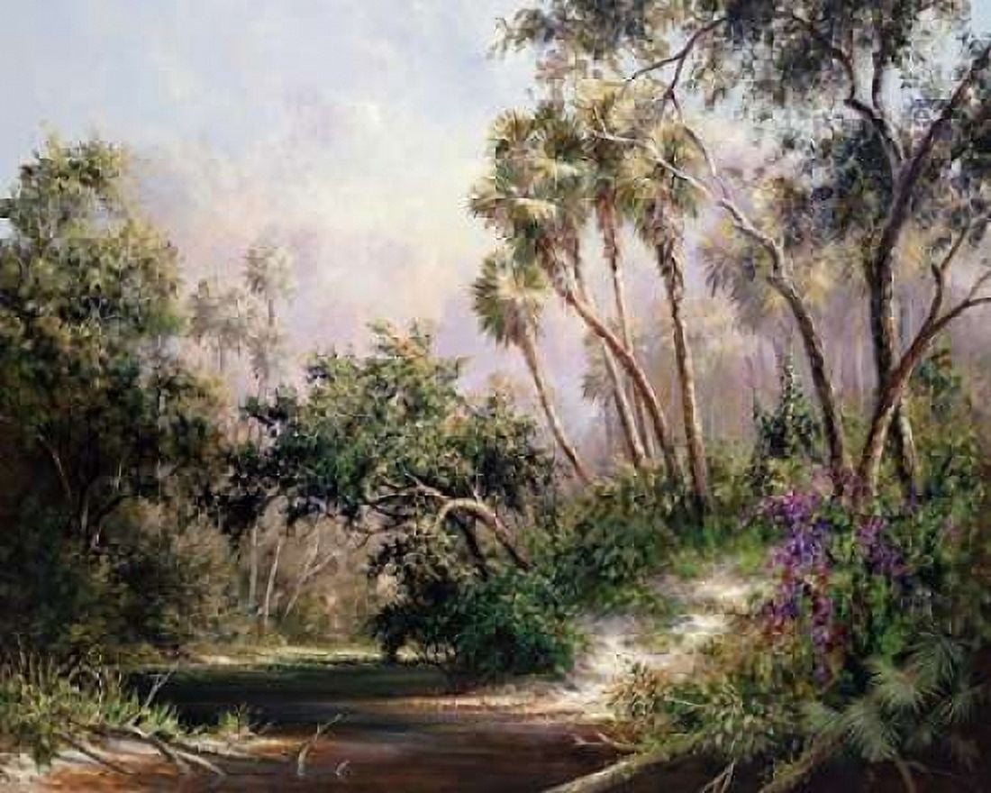 Posterazzi Myakka River Scene Canvas Art - Art Fronckowiak (24 x 30)