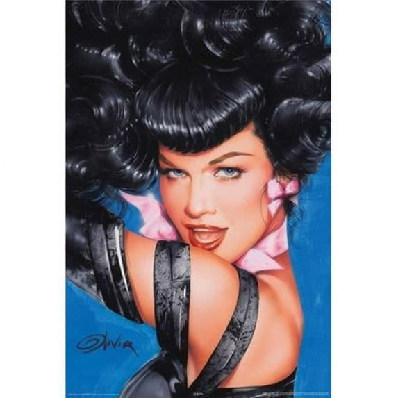 Posterazzi NMR24952 Olivia - Bettie Page Eyes Poster Print - 24 x 36 in.