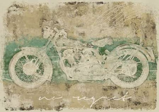 Posterazzi NO REGRET MOTORCYCLE Canvas Art - Eric Yang (20 x 28)