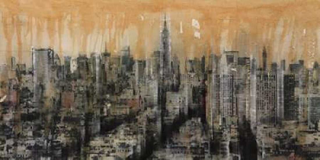 Posterazzi NYC6 Canvas Art - Dario Moschetta (24 x 48)