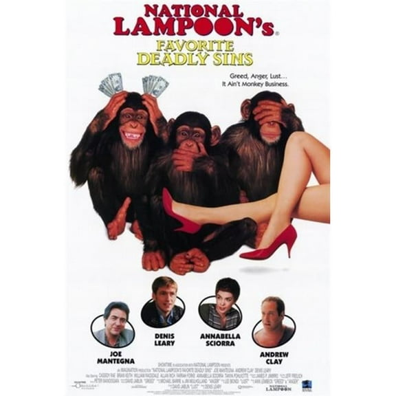 Posterazzi  National Lampoons Favorite Deadly Sins Movie Poster - 11 x 17 in.
