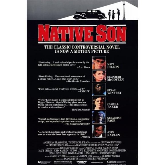 Posterazzi Native Son Movie Poster - 27 x 40 in.