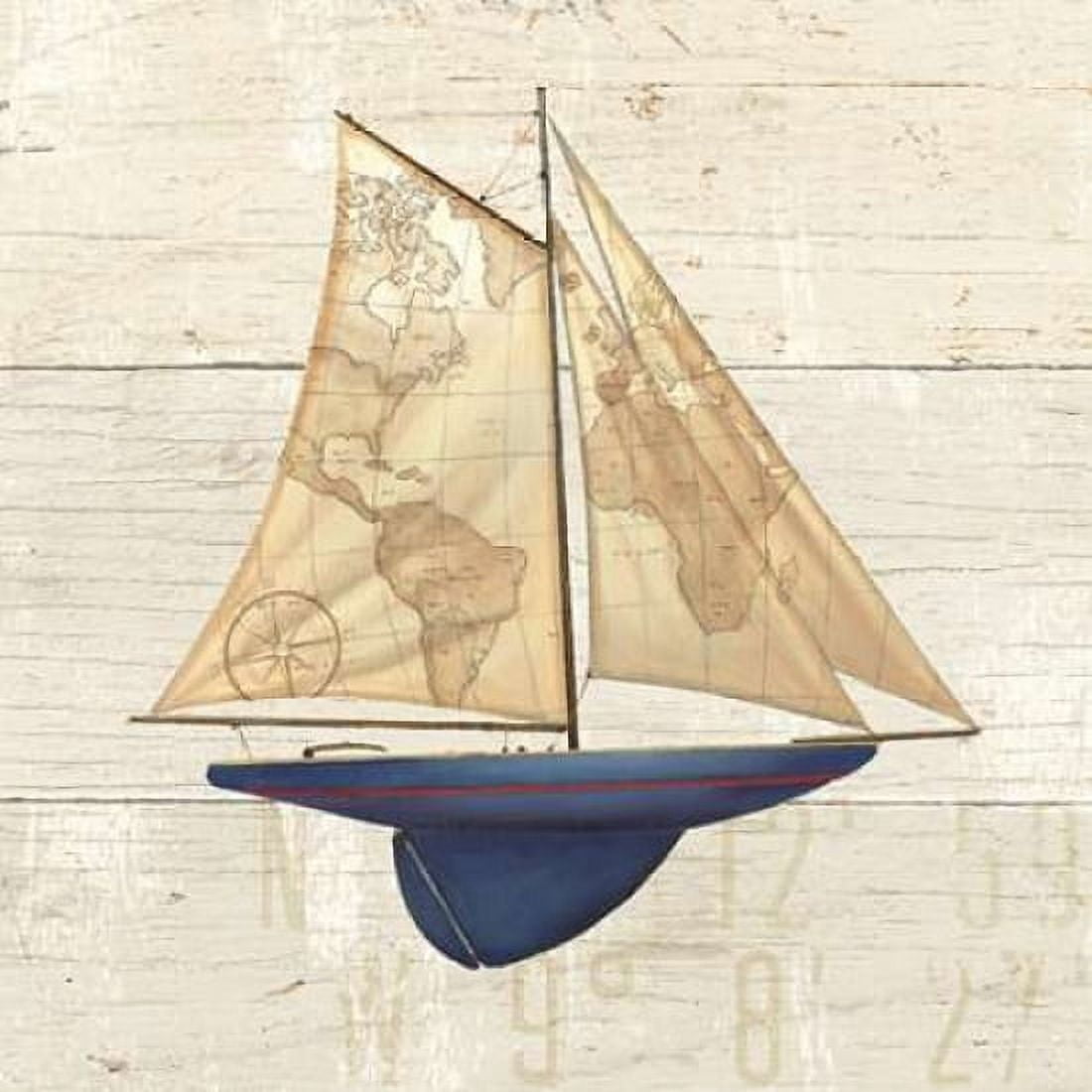 Posterazzi Nautique I Canvas Art - James Wiens (24 x 24)