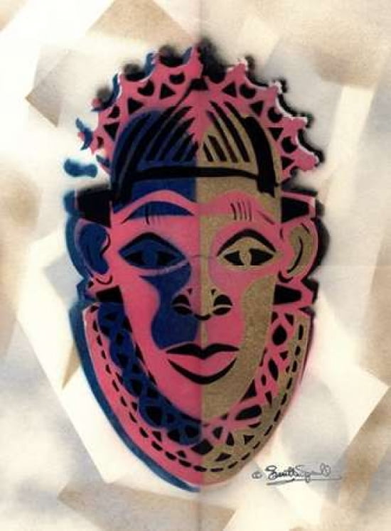 Posterazzi Nefertiti Canvas Art - Everett Spruill (18 x 24)