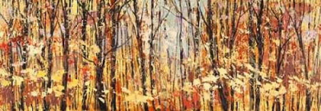 Posterazzi Nel bosco assolato Canvas Art - Lucas (24 x 48)