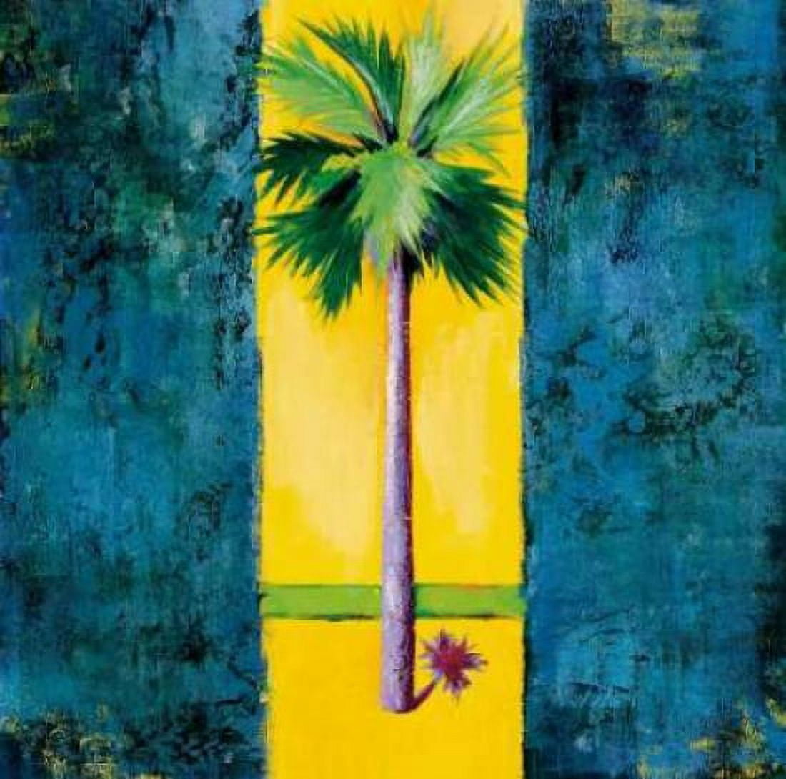 Posterazzi Neon Palm I Canvas Art - Liz Jardine (24 x 24)