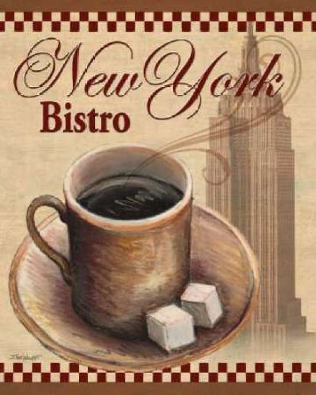 Posterazzi New York Bistro Canvas Art - Todd Williams (22 x 28)