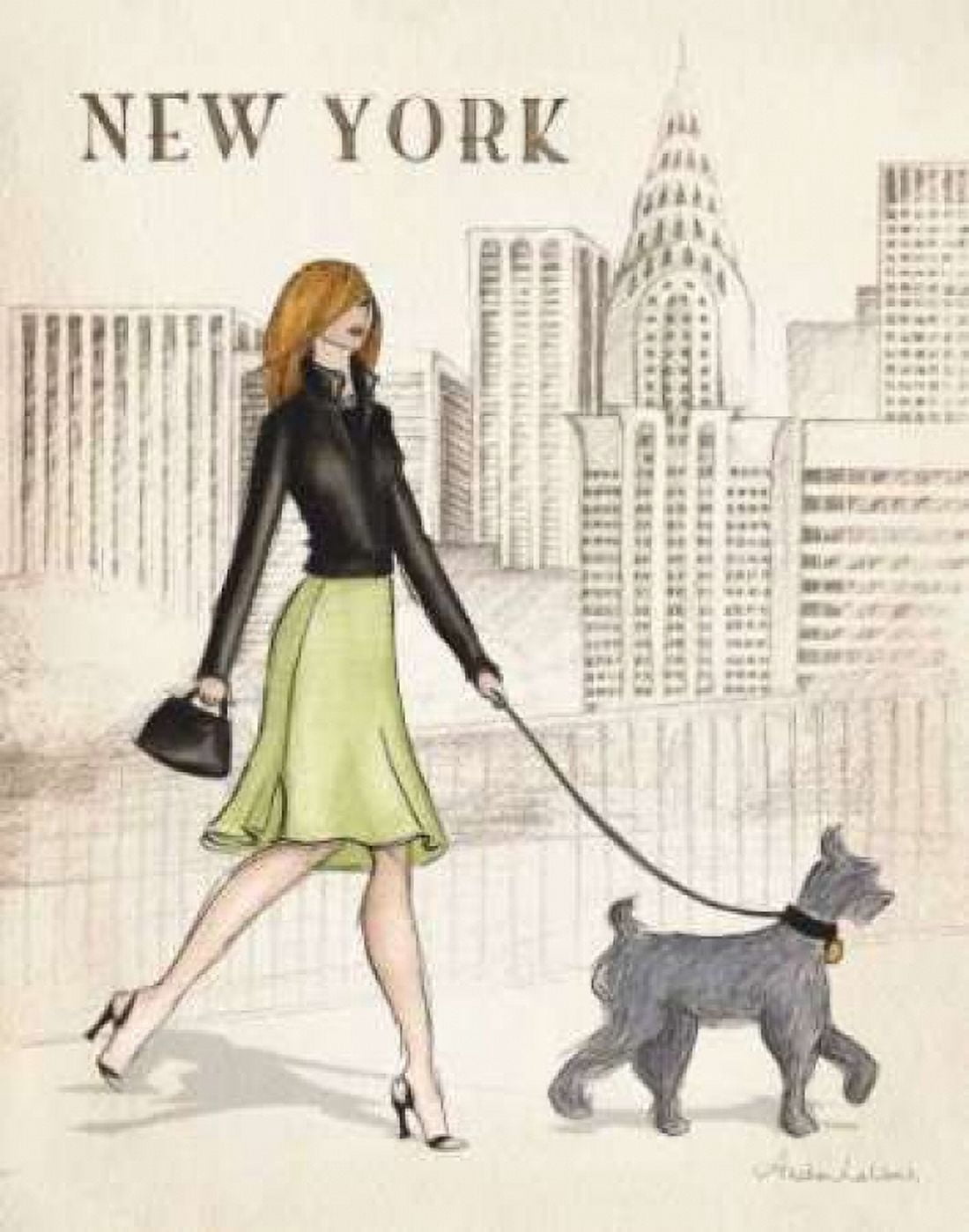 Posterazzi New York Canvas Art - Andrea Laliberte (22 x 28)