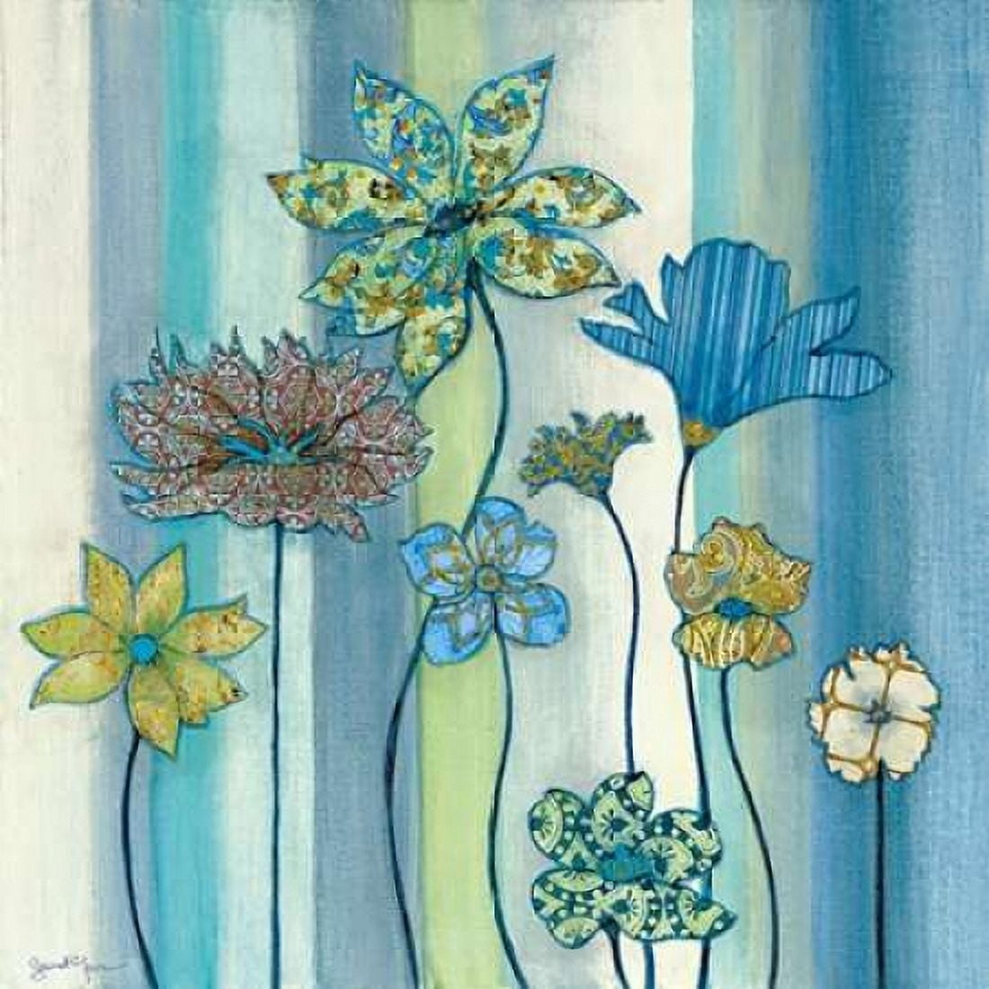 Posterazzi Nigellas Arrangement II Canvas Art - Tava Studios (24 x 24)