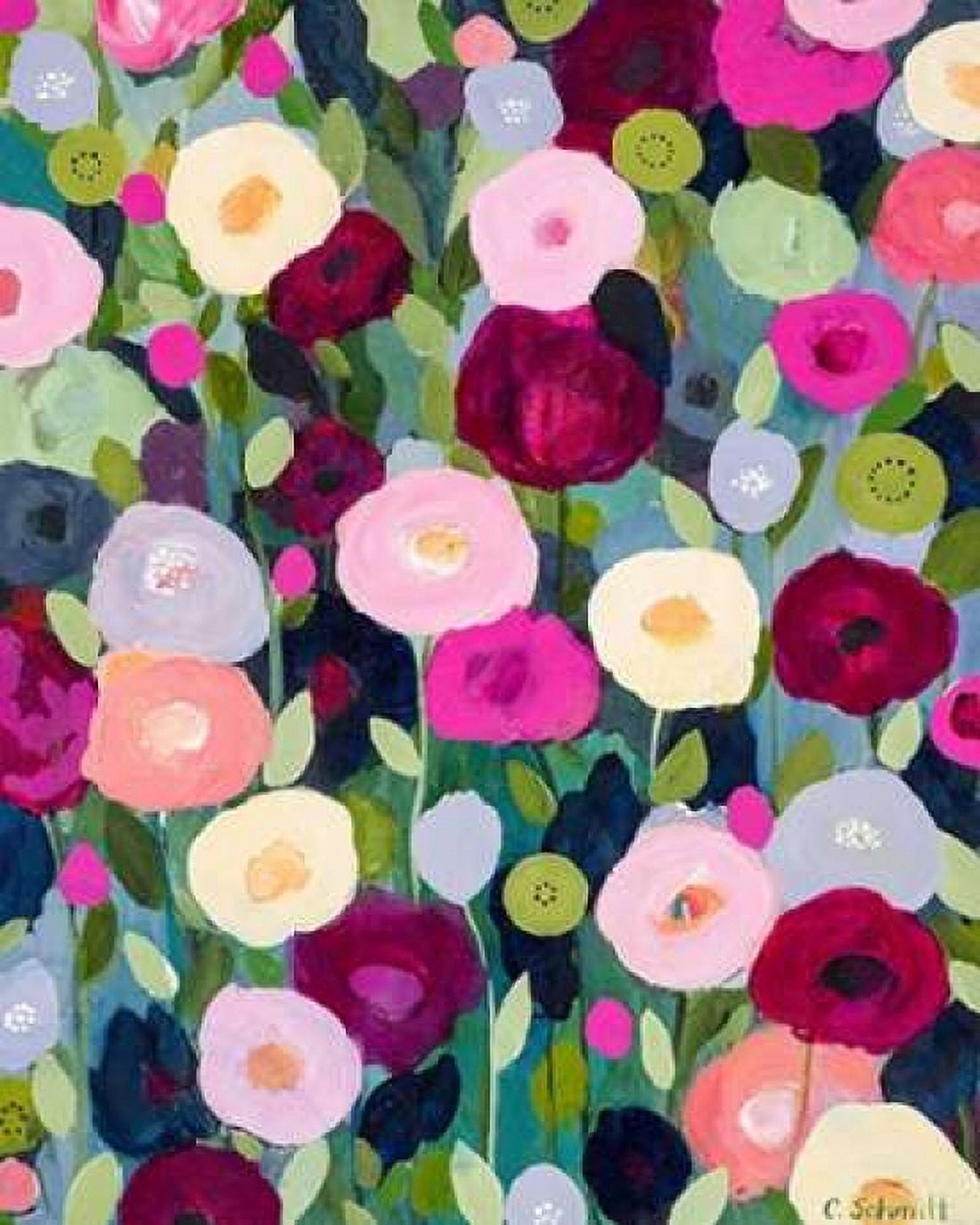 Posterazzi Night Garden Canvas Art - Carrie Schmitt (24 x 30)