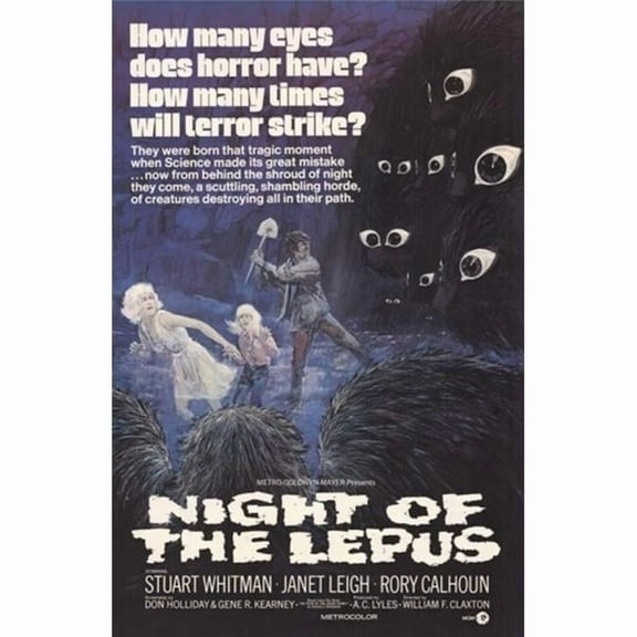 Posterazzi  Night of the Lepus Movie Poster - 11 x 17 in.