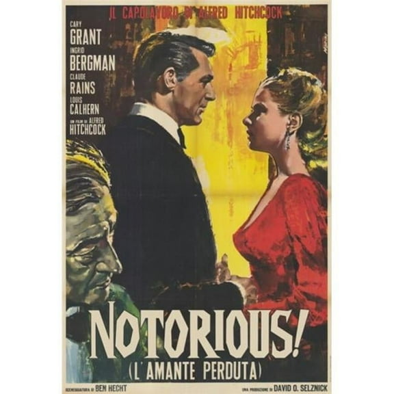 Posterazzi  Notorious Movie Poster - 11 x 17 in.