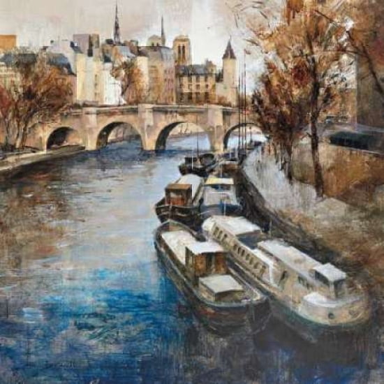Posterazzi Notre-Dame Paris Canvas Art - Marti Bofarull (24 x 24)