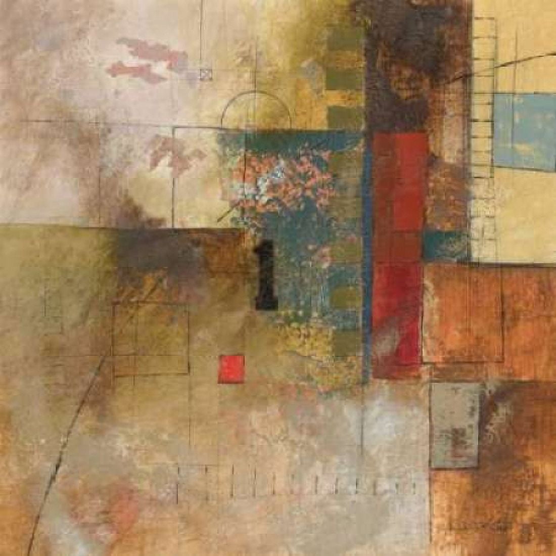 Posterazzi Number I Canvas Art - John Kime (24 x 24)