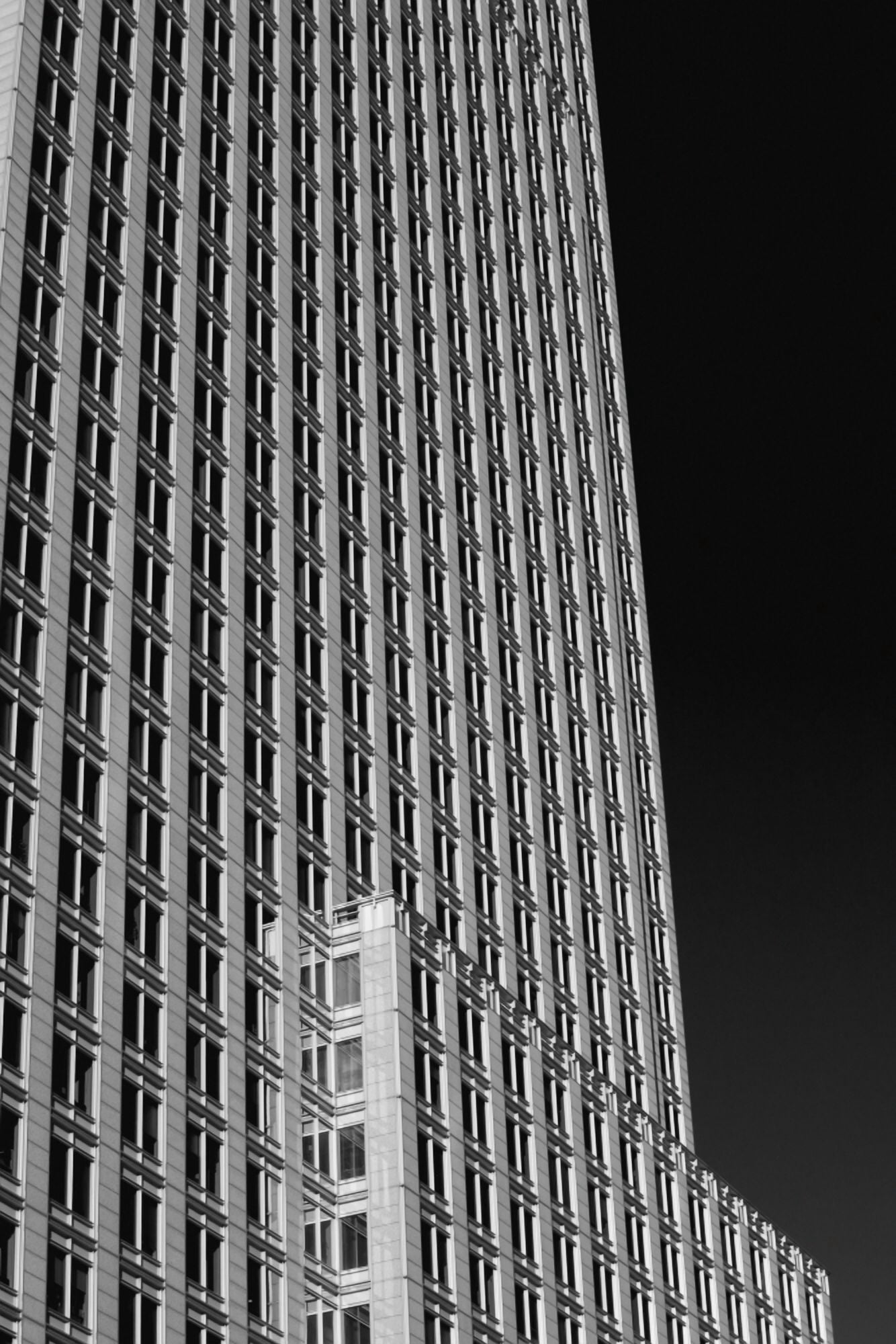 Posterazzi Office tower Montreal Quebec Canada Canvas Art - David Chapman Design Pics (24 x 38)