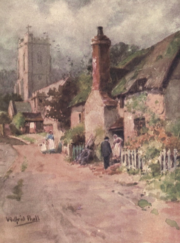 Posterazzi Old Sexton Huckleby Canvas Art - Wilfrid Ball (24 x 36)