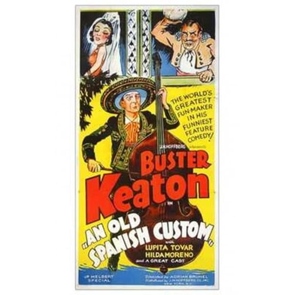 Posterazzi  Old Spanish Custom Movie Poster - 11 x 17 in.