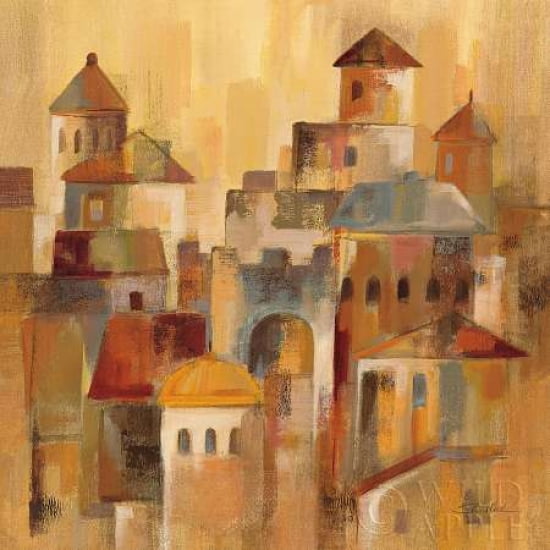 Posterazzi Old Town I Canvas Art - Silvia Vassileva (24 x 24)