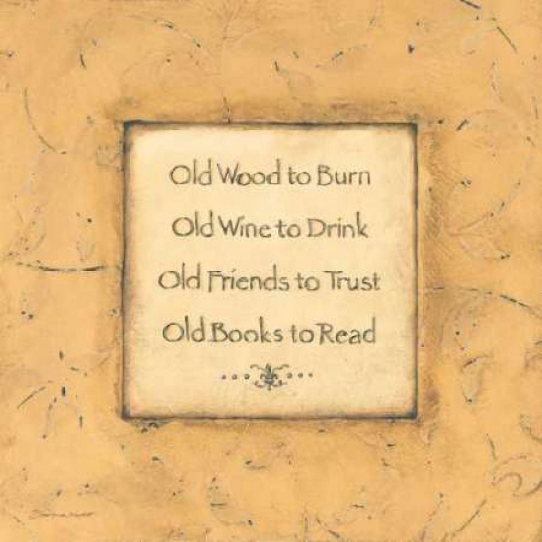 Posterazzi Old Wood to Burn Canvas Art - Stephanie Marrott (24 x 24)
