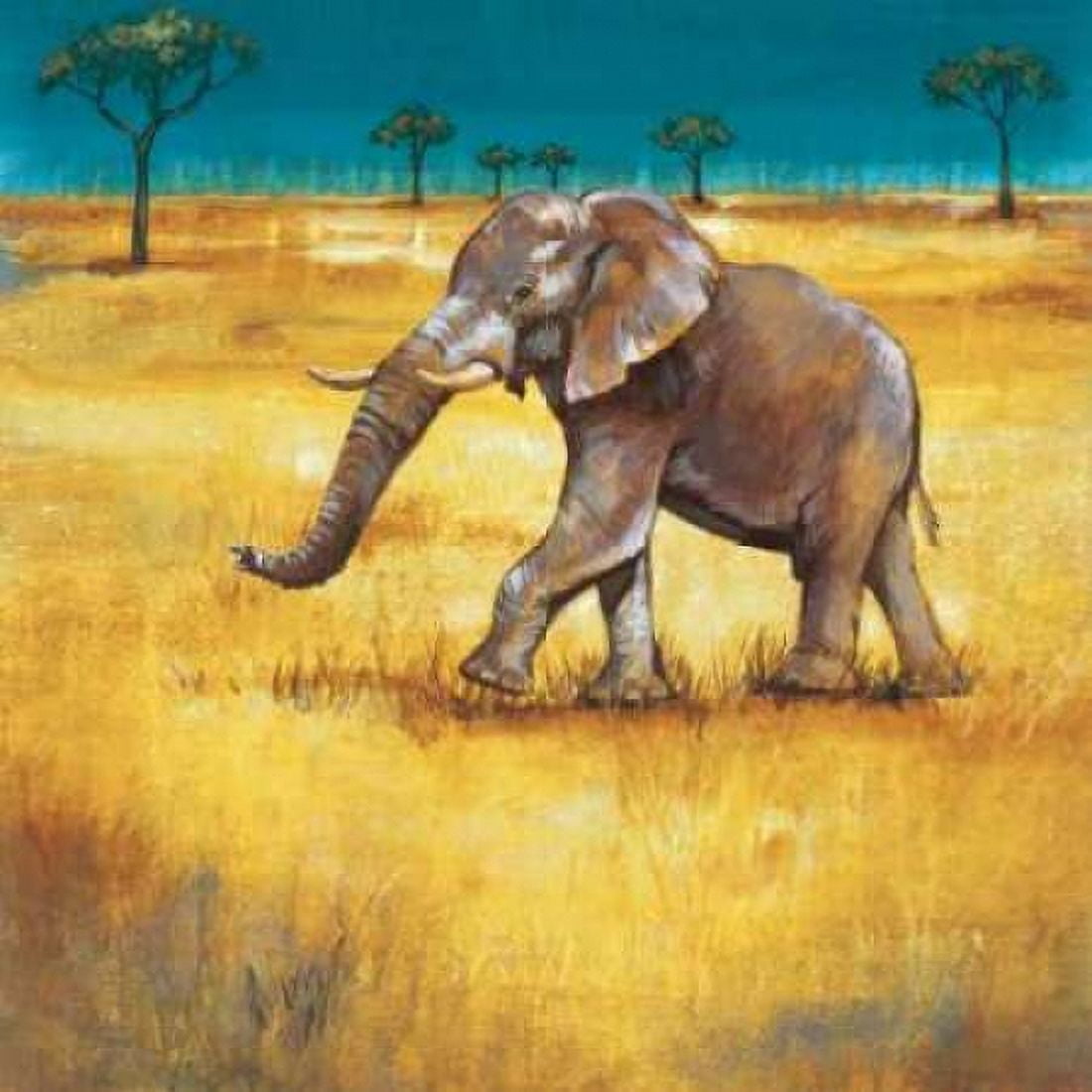 Posterazzi On the Plains III Canvas Art - Selina Werbelow (24 x 24)