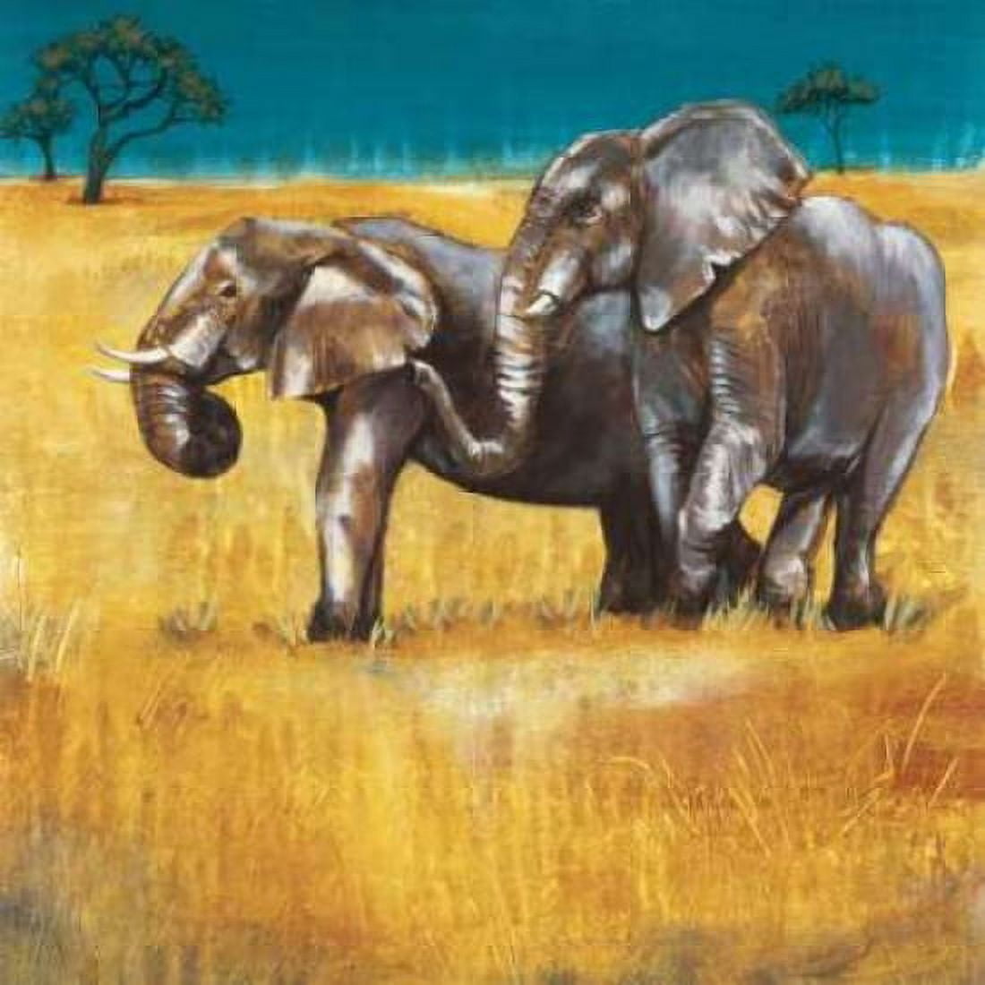 Posterazzi On the Plains IV Canvas Art - Selina Werbelow (24 x 24)