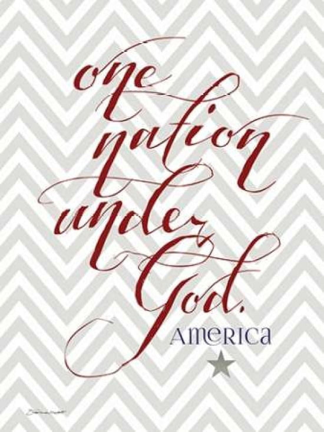 Posterazzi One Nation Canvas Art - Stephanie Marrott (18 x 24)