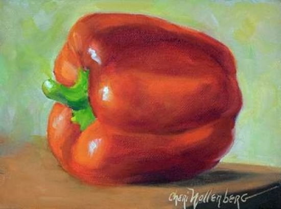 Posterazzi One Red Bell Pepper Canvas Art - Cheri Wollenberg (18 x 24)
