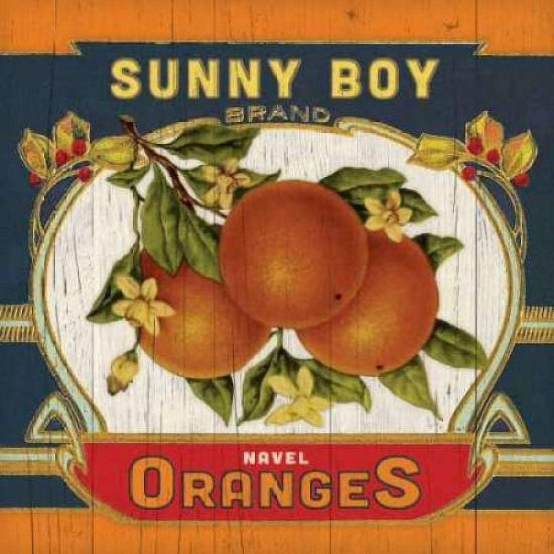 Posterazzi Orange Label Canvas Art - Stephanie Marrott (24 x 24)