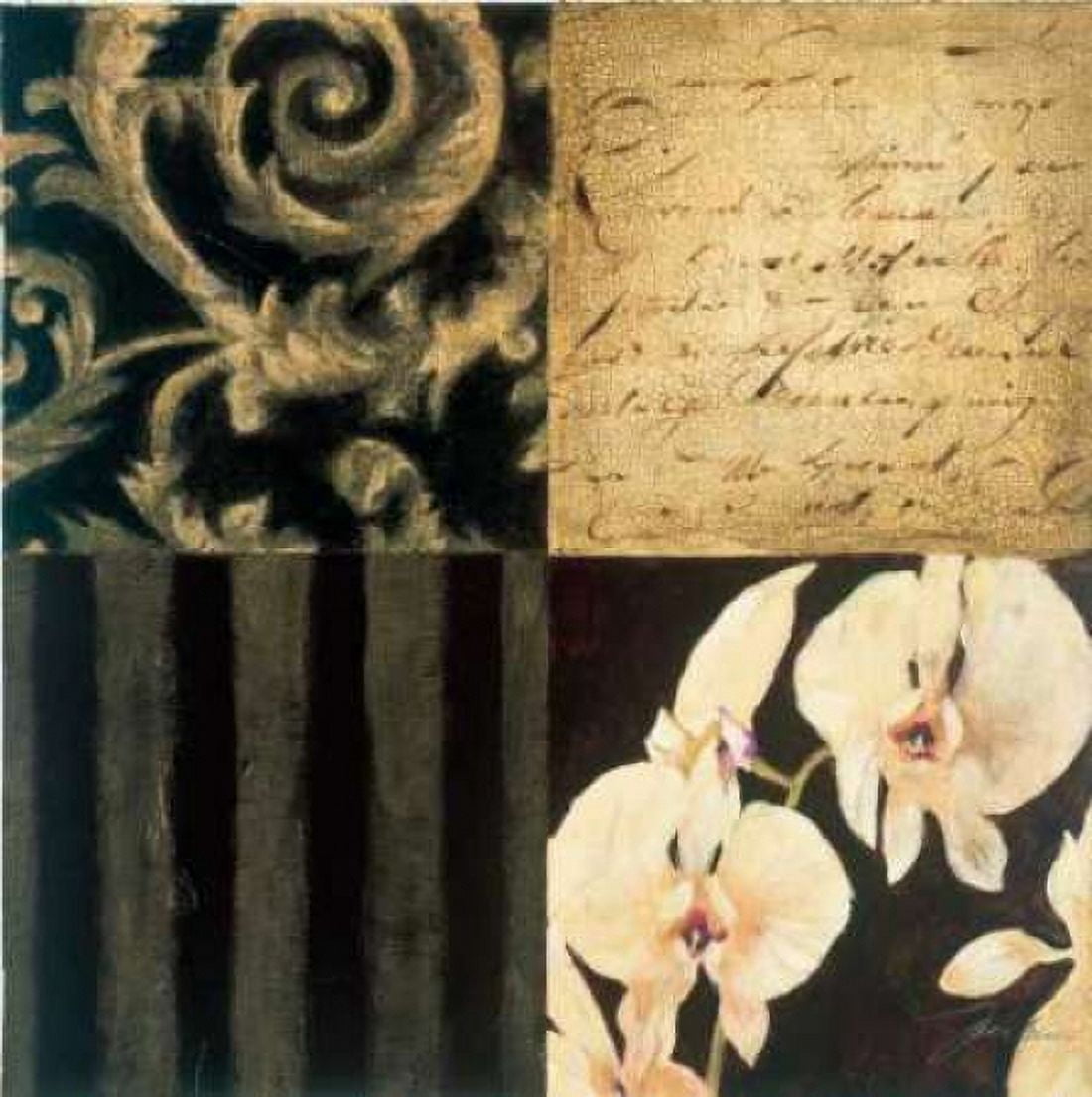 Posterazzi Orchid Sketch II Canvas Art - Liz Jardine (24 x 24)