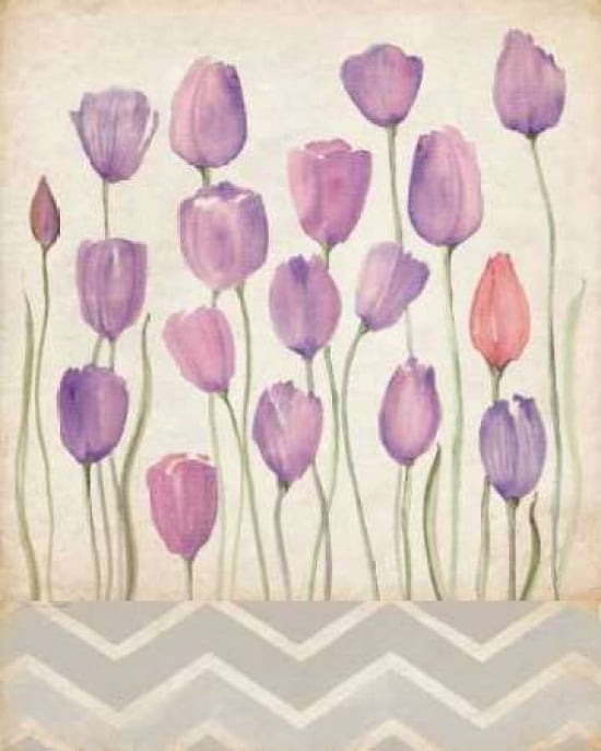 Posterazzi Orchid Tulips Canvas Art - Stephanie Marrott (24 x 30)