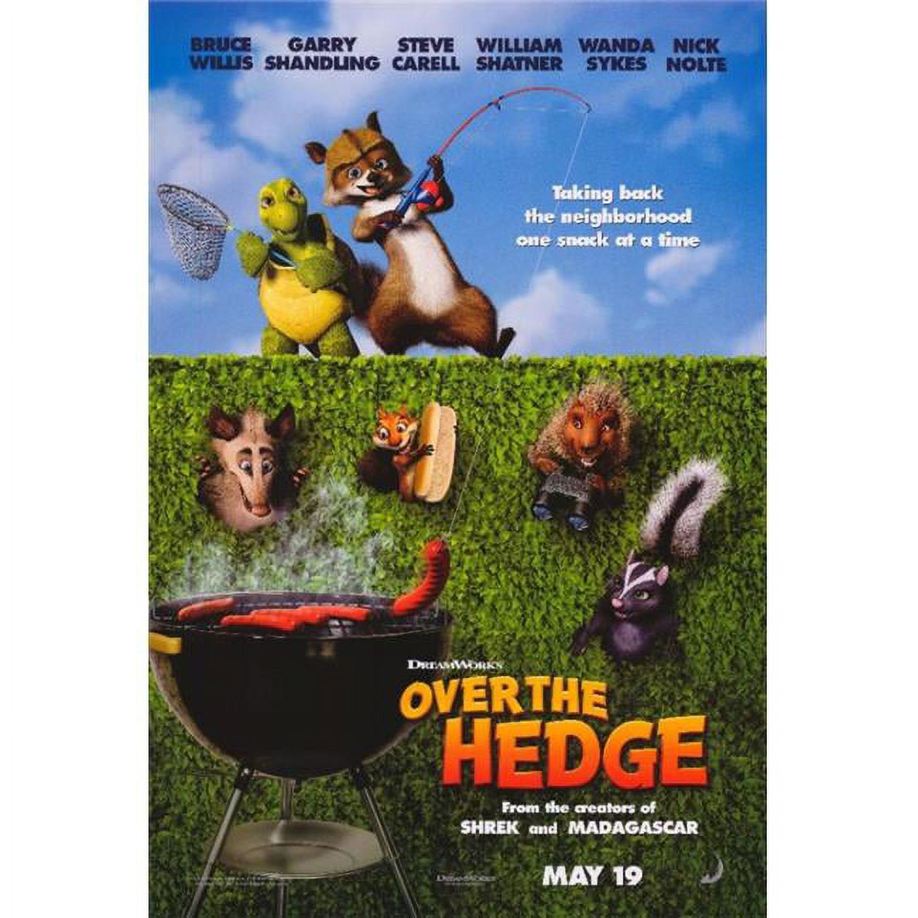 Posterazzi Over the Hedge Movie Poster - 27 x 40 in. - Walmart.com