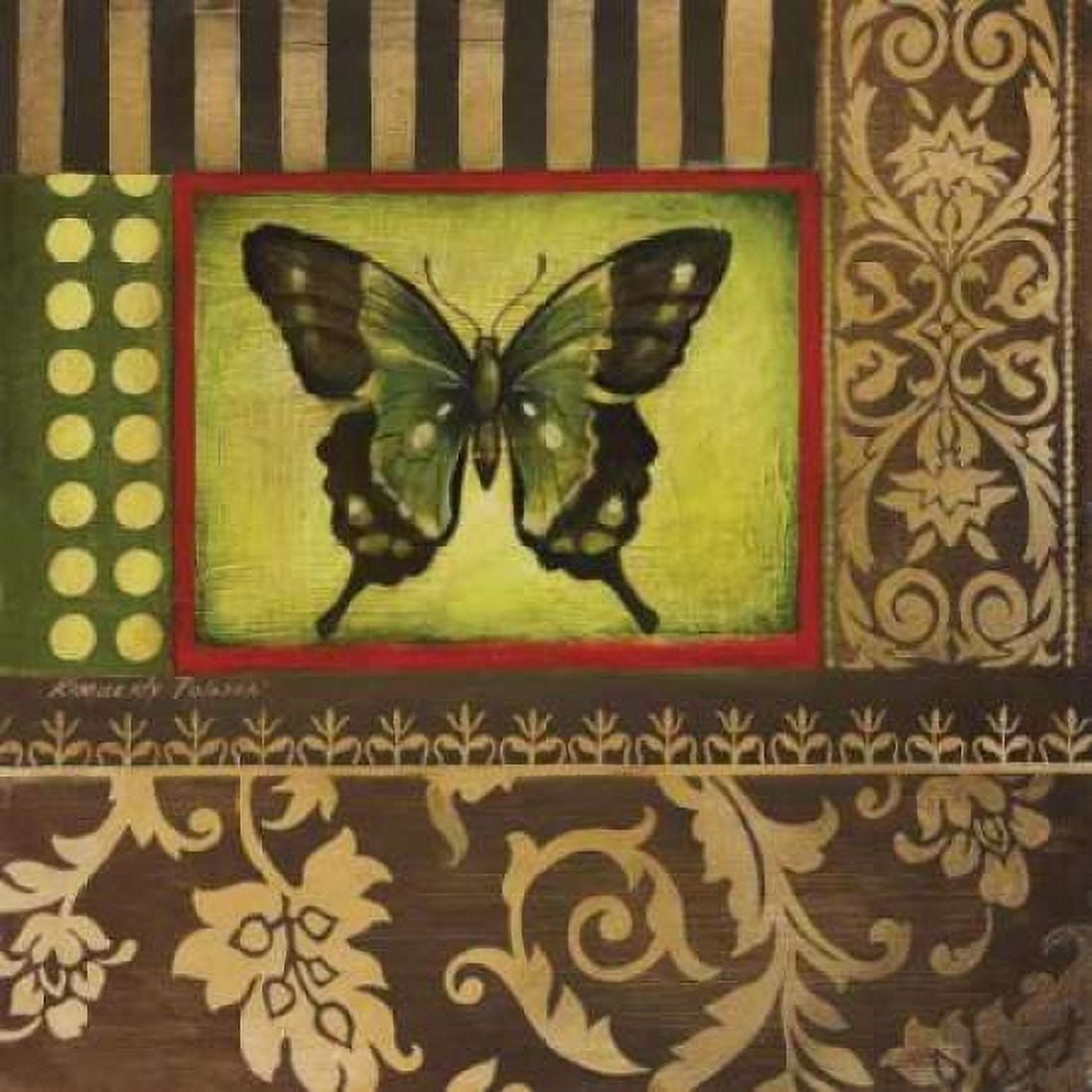 Posterazzi Over the Rainbow III Canvas Art - Kimberly Poloson (24 x 24)