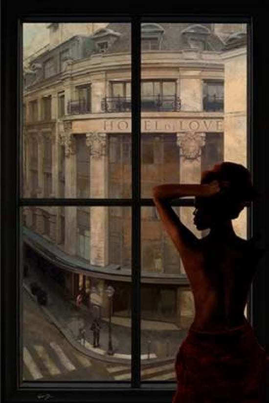 Posterazzi PARISIEN AFFAIRS II Canvas Art - Eric Yang (12 x 18)